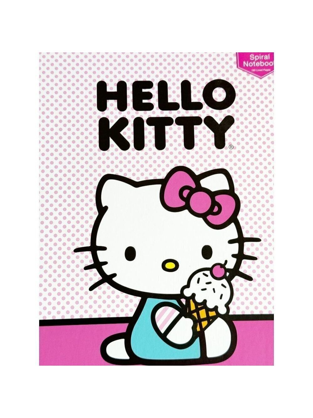 Hello Kitty Spiral Notebook College or School NWT - Picture 2 of 5